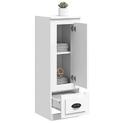 Acheter Maison Chic Buffet,Meuble de Rangement,commode pour salon,Cuisine blanc 36x35,5x103,5 cm bois d'ingénierie -MN61212