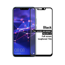 Protecteur écran en verre trempé 2.5D 9H protection intégrale noir pour votre Huawei Mate 20 Lite/Maimang 7 