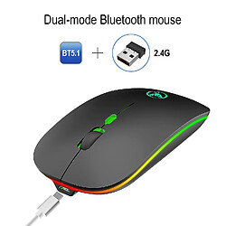 Acheter Universal Yyh Bluetooth rechargeable sans fil de fil silencieux à LED USB souris de souris de jeu optique USB