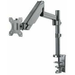 Arte Video Manhattan 461580 support d'écran plat pour bureau 81,3 cm (32) Pince Gris (DESK MOUNT GAS 1 SCREEN TO 27IN - -CLAMP/GROMMET 100X100MM 3PIVOT) 