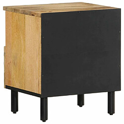 Acheter Maison Chic Table de chevet, Table de Nuit, Meuble de Rangement 40x33x46 cm Bois de manguier solide