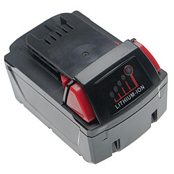 vhbw Batterie compatible avec Milwaukee 2720-20, 2722-20, 2723-20, 2729-20, 2730-20, 2732-20, 2733-20 outil électrique (4000mAh Li-ion 18V) 