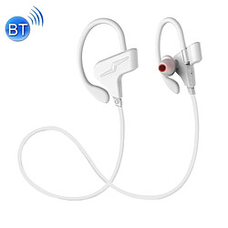 Wewoo Sport Style stéréo Bluetooth 4.1 CSR 4.1 Ecouteurs intra-auriculaires pour iPhone, Galaxy, Huawei, Xiaomi, LG, HTC et autres téléphones intelligents (Blanc) 