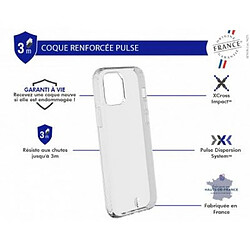 Force Case Coque Renforcée pour iPhone 12 / 12 Pro PULSE Transparent