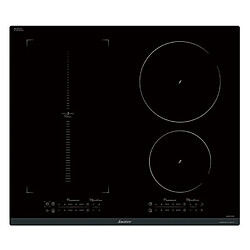 Table de cuisson induction 60cm 4 feux 7400w noir - spi9648bp - SAUTER