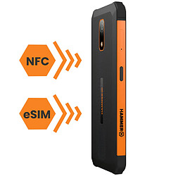 Hammer Téléphone Robuste Etanche Batterie 6500 mAh Android 14 Étanche IRON Va Noir / Orange pas cher