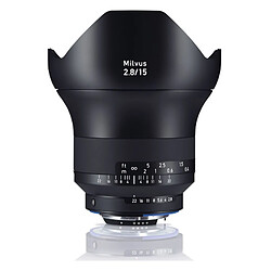 ZEISS Objectif MILVUS T* 15 mm f/2,8 ZF.2 NIKON + paresoleil