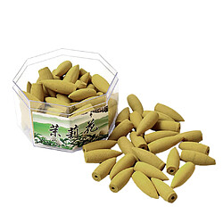 70pieces bouddhisme reflux bulle cône tour encens bois de santal-jasmin cône de santal naturel