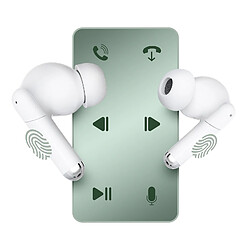 Ecouteurs sans fil intra auriculaire Force Play II Blanc pas cher