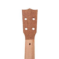 Ukulélé Concert Cou Veener Sapele Bois Ukulélé Manche Guitare DIY Pièces 26 pouces pas cher