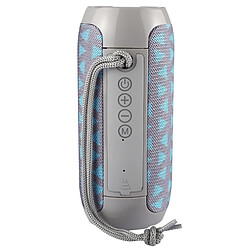 Avis Wewoo Enceinte Bluetooth d'intérieur bleu Haut-parleur stéréo portable, avec microphone intégré, prise en charge des appels mains libres, carte TF et AUX IN FM, distance Bluetooth: 10 m