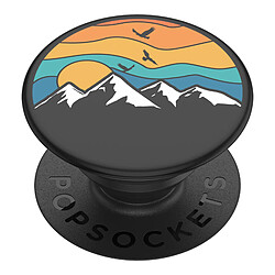 Popsockets PopGrip Mountain High pour Smartphone, Bague et Support Universel Noir PopGrip Mountain High pour Smartphone, Bague et Support Universel Popsockets Noir