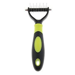 Peigne De Déshabillage De Chat Pour Animaux De Compagnie Chien Courte Brosse De Balayage Rouge brosse pour animaux de compagnie