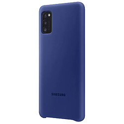 Coque Samsung Galaxy A41 Semi-rigide Soft Touch Silicone Cover Original Bleu