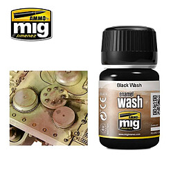 Mig Jimenez Ammo Peintures Black Wash 