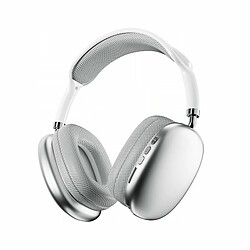 P9 Écouteurs Hi-Fi Stéréo Sans Fil Bluetooth Casque De Musique À Réduction De Bruit Avec Microphone Blanc