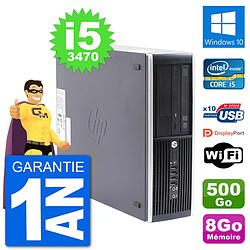 PC HP Compaq Pro 6300 SFF Intel i5-3470 RAM 8Go Disque Dur 500Go Windows 10 Wifi · Occasion 