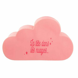 Avis The Home Deco Kids Veilleuse pour enfants Nuage 15 x 25 x 12 cm Rose.