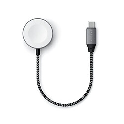 Satechi Câble de chargement magnétique pour Apple Watch Gris 