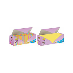 Post-it Bloc-note Super Sticky Z-Notes, 76 x 76 mm, 20+4 ()