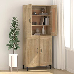 Avis Maison Chic Buffet,Meuble de Rangement,commode pour salon,Cuisine Chêne sonoma 69,5x34x90 cm Bois d'ingénierie -MN93362