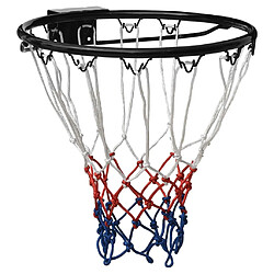 vidaXL Cerceau de basket Noir 39 cm Acier 