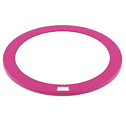 Helloshop26 Coussin de sécurité de trampoline de remplacement rechange diamètre 366 cm résistant aux rayons uv anti-déchirure taille standard rose 12_0001965 