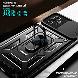 Avis Coque Magnetic Military Defender Slide Window Anti-Impact Phonecare pour Samsung Galaxy S23 FE - Noir