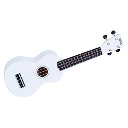 Mahalo Rainbow MR1-WT - Ukulele Soprano blanc brillant + housse