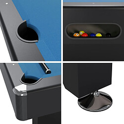 SOKKER Billard Américain convertible Table dinatoire - 213 x 121 x 80 cm - Retour de boules automatique et Accessoires inclus pas cher