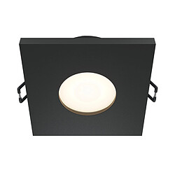 Maytoni Share Carré Encastré Downlight Noir GU10 IP65