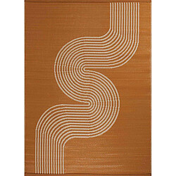 Jardindeco Tapis extérieur en polypropylène Spargi 1743 terra 180 x 280 cm. Tapis extérieur en polypropylène Spargi 1743 terra 180 x 280 cm