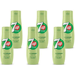 SODASTREAM Concentré 7UP FREE 440ml Lot de 6