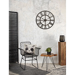 Aubry Gaspard Horloge murale ossature 70 cm.