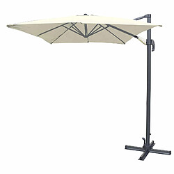 Parasol Déporté Jardin Chillvert Roma Mini Aluminium 300x200x260 cm