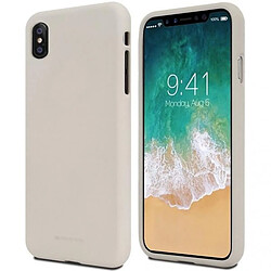 mercury soft coque sony xperia 10 bezowy /beige stone (xa3)