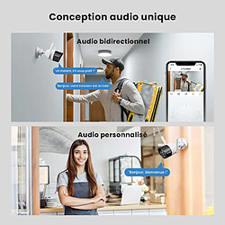 Avis Tenda Camera de Surveillance Exterieur, 1080P Camera Surveillance WiFi avec Audio Bidirectionnel, Vision Nocturne en Couleur, Detection de Personne &amp; Mouvement AI, Compatible avec Alexa, CT3