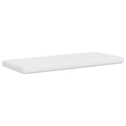 Avis vidaXL Matelas en mousse 2 pcs blanc 80x200 cm 7 zones dureté 20 ILD