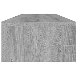 Acheter vidaXL Support de moniteur Sonoma gris 100x24x13 cm Bois d'ingénierie