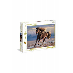 Puzzle 1000 pièces Clementoni High Quality Free Horse 