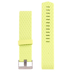 Avis Wewoo Bracelet vert pour Fitbit Charger 2 Montre Diamond Texture TPU Bracelet, Longueur totale: 23cm