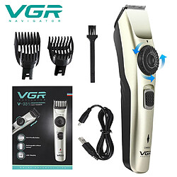 VGR électrique Hommes Tondeuse à Cheveux Barbe Rasoir Sans Fil Tondeuse Kit De Coupe De Cheveux Kit de tondeuse à cheveux pour hommes t-blade avec peigne de limite