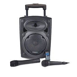 Ibiza Sound Enceinte PORT8-VHF-BT Active 8" 20cm 400W VHF, USB/SD Bluetooth