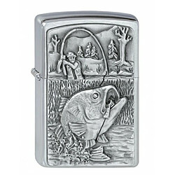 Zippo 5088Z737 Briquet Bass Fishing 3,5 x 1 x 5,5 cm