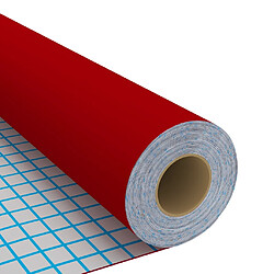 Acheter Decoshop26 Film autoadhésif pour meubles Rouge 500x90 cm PVC DEC022139