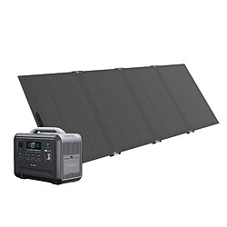 IEARWAT Kit panneau photovoltaïque 350W avec batterie 1200W