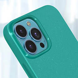 Coque iPhone 13 Pro Silicone Gel Effet Brillant Mercury bleu turquoise pas cher