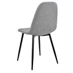 Acheter Lot de 2 Chaises de Salle à Manger Kerava 86 x 46 cm Gris [en.casa]