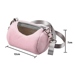 animal de compagnie respirant petit animal transporteur hamster sac de voyage sac à main type 2 - rose pas cher