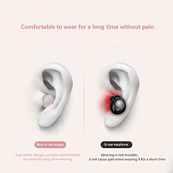 Acheter Universal Mini casque Bluetooth casque sans fil dans l'oreille sport bouchon d'oreille imperméable toucher casque stéréo avec microphone